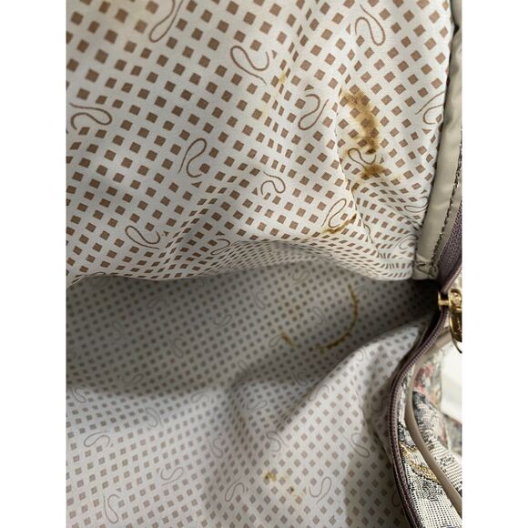 Ricardo Beverly Hills Floral Weekender Overnight Carryon Travel Bag Pre-Owned - Picture 9 of 9